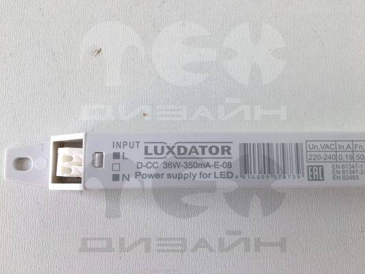   LUXDATOR D-CC 36W-350mA-G-08
