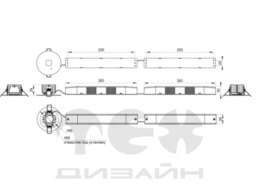   BS-RADAR-85-L1-INEXI2 White