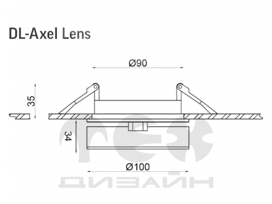   VARTON DL-Axel Lens 12  4000 K 