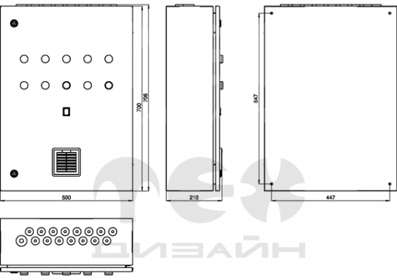  BS-ELECTRO-4-QF6-230/220-0,2-3-3FU2-CG3FU2-V01-IP54 NANO