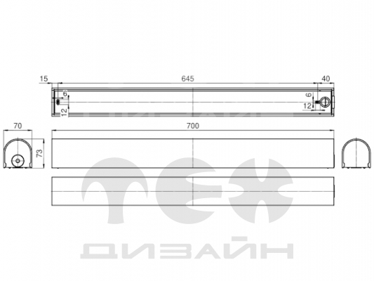 ��������� ���������� BS-ARC-10-L2-LED V01 4000K