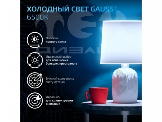 ������������ ����� Gauss A70 22W 2000lm 6500K E27