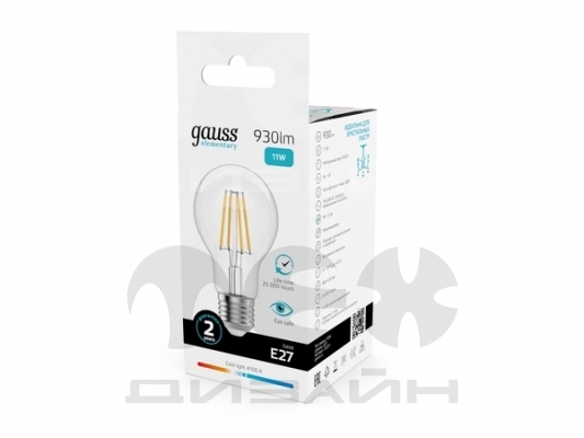 ������������ ����� Gauss Filament Elementary �60 11W 930lm 4100K E27