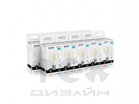 ������������ ����� Gauss Filament Elementary �60 7W 560lm 4100K E27