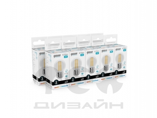 ������������ ����� Gauss Filament Elementary ��� 10W 670lm 4100K E27