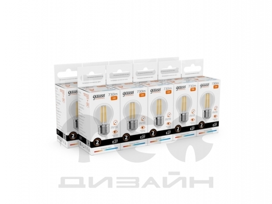 ������������ ����� Gauss Filament Elementary ��� 12W 730lm 2700K E27