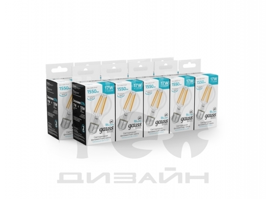 ������������ ����� Gauss Basic Filament �60 17W 1550lm 4100K E27