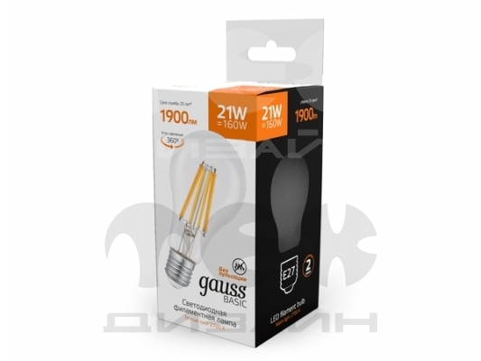 ������������ ����� Gauss Basic Filament �70 21W 1900lm 2700K E27