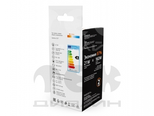 ������������ ����� Gauss Basic Filament �70 21W 1900lm 2700K E27