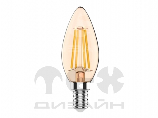 ������������ ����� Gauss Basic Filament ����� 3,8W 350lm 2400K �14 golden LED