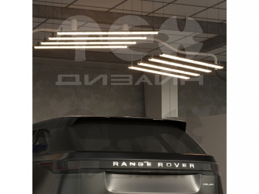 ������������� ���������� Gauss ���-�8-G13 LITE 1275*110*60�� IP65 ��� ������������ ���� 2�1200��