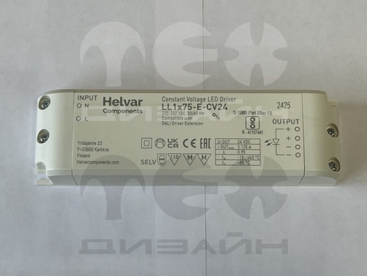 ������� LED CV 75��-24�-IP20 (HELVAR LL1x75-E-CV24)