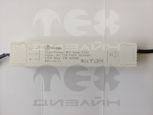 ��������� ���������� DW 2502-2W-6000K